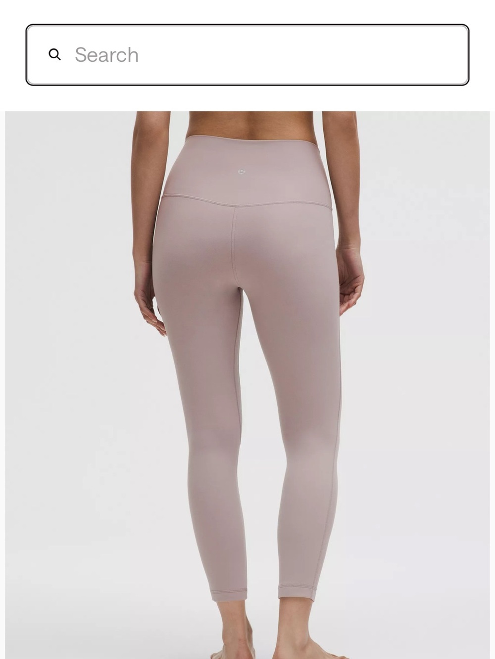 lululemon athletica Mauve Gray Leggings